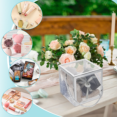 Foldable Hot Stamping Transparent PVC Packaging Boxes CON-WH0123-24A-01-1