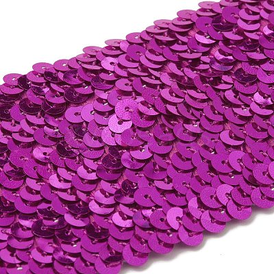 1M Plastic Paillette Elastic Trim OCOR-XCP0001-87-1