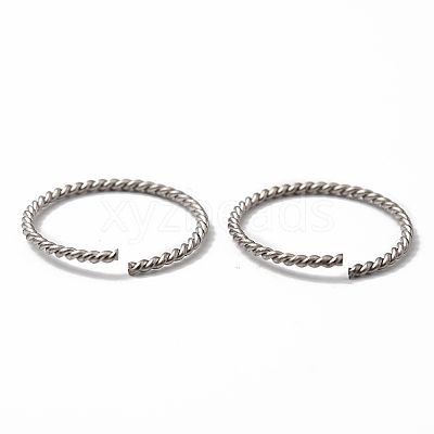 Non-Tarnish 304 Stainless Steel Open Jump Rings STAS-L262-36E-P-1
