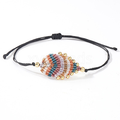 Ethnic & Bohemian Style Synthetic Fiber & Polyester Thread Braided Bracelets for Women AV8551-3-1