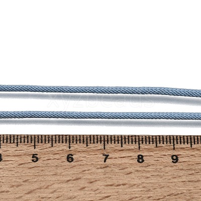 2.5MM Adjustable Braided Nylon Cords Necklace Making FB-CBAA152-02G-33-1
