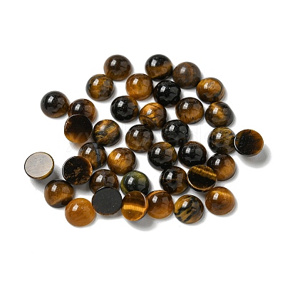 Natural Tiger Eye Cabochons G-Q173-01B-13-1