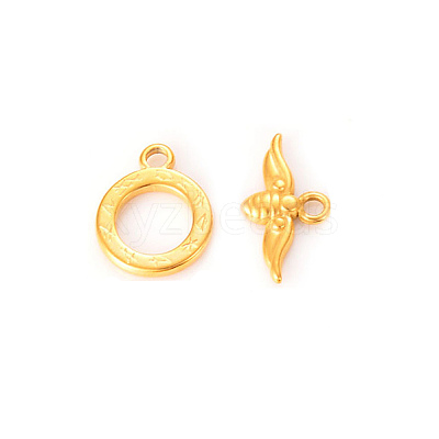 Stainless Steel Toggle Clasps PW-WG7E0F8-04-1