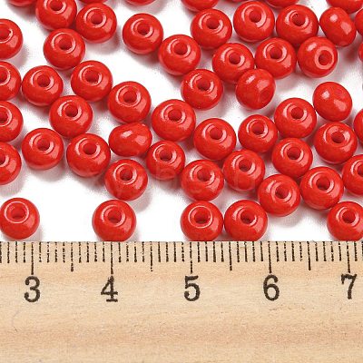 Imitation Jade Glass Seed Beads SEED-Z001-A-B12-1