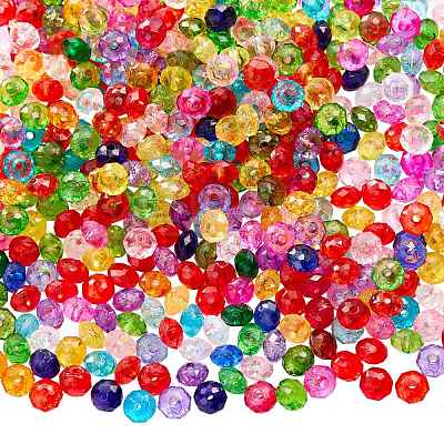 95G Transparent Acrylic Beads OACR-SZ0001-67-1