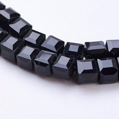 Glass Bead Strands GLAA-R041-6x6mm-20-1