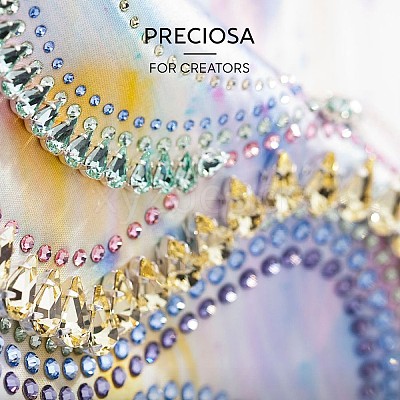 Preciosa® MAXIMA Crystal No Hotfix Flatback Stones Y-PRC-NSS16-50540-200-1