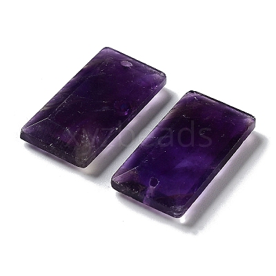 Natural Amethyst Pendants LS-G-G063-01B-1