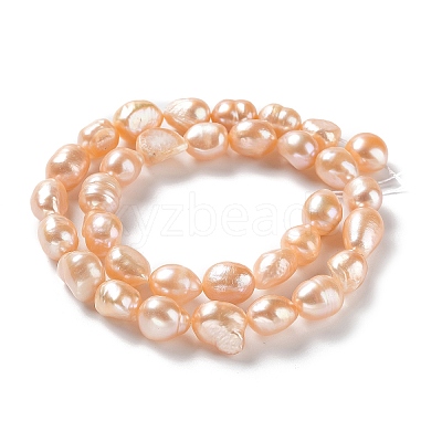Natural Cultured Freshwater Pearl Beads Strands PEAR-Z002-23-1