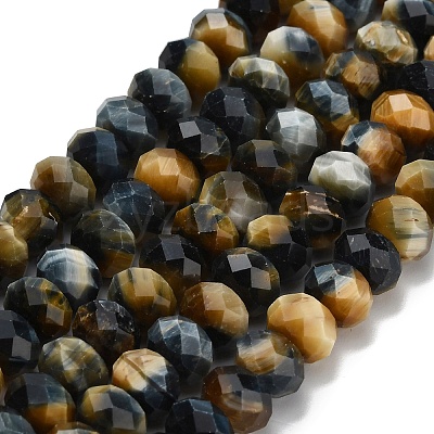Natural Tiger Eye Beads Strands G-Z111-A02-03-1