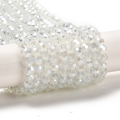 Imitation Jade Glass Beads Stands EGLA-A035-J4mm-B06-1