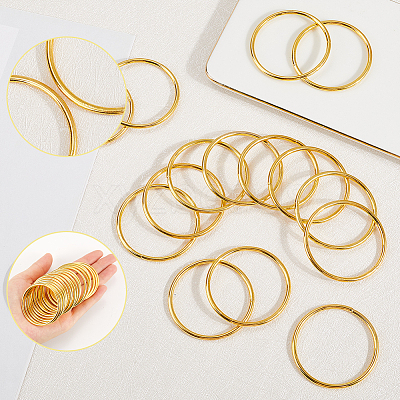 Iron Open Jump Rings FIND-SP0002-63E-1