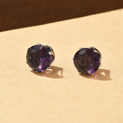 Cubic Zirconia Clip-on Earrings EJEW-L100-01P-10-1