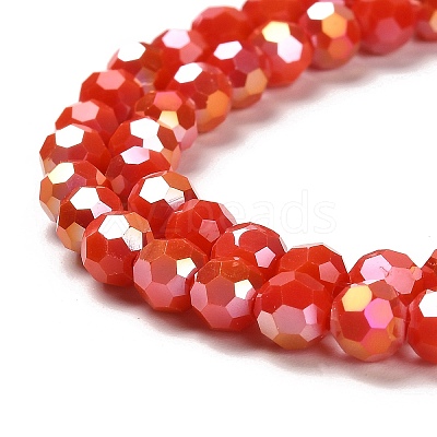 Opaque Glass Beads Stands LS-EGLA-A035-P6mm-B03-1