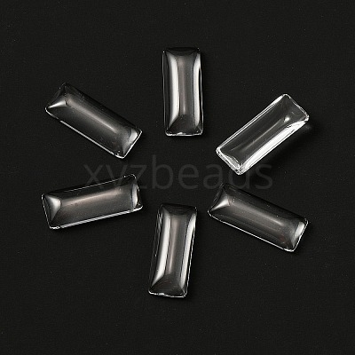 Transparent Glass Cabochons X-GLAA-SZC0001-02-1