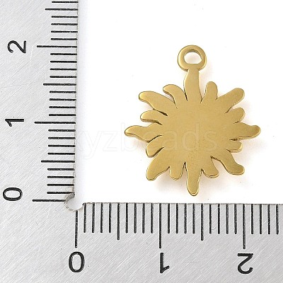 Ion Plating(IP) 304 Stainless Steel Pendants STAS-B075-30G-01-1