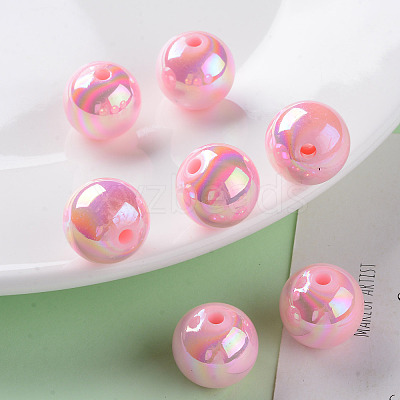 Opaque Acrylic Beads MACR-S370-D16mm-A01-1