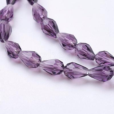 Glass Beads Strands GLAA-R024-6x4mm-2-1