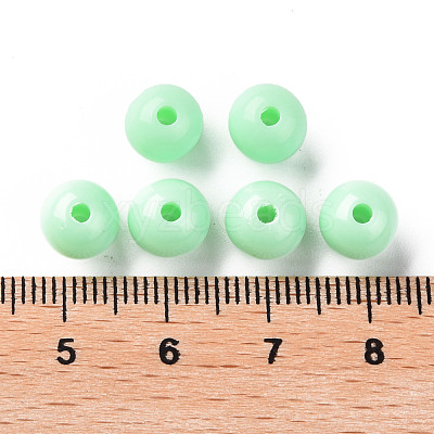Opaque Acrylic Beads MACR-S370-C8mm-A05-1