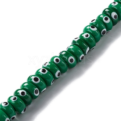 Handmade Evil Eye Lampwork Beads LAMP-F021-01A-1