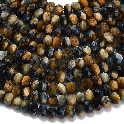 Natural Tiger Eye Beads Strands G-Z111-A02-03-1