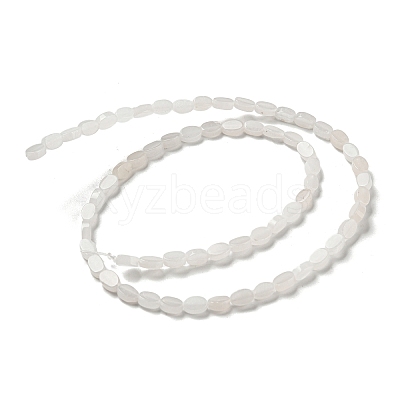 Natural White Jade Beads Strands G-M420-H15-03-1