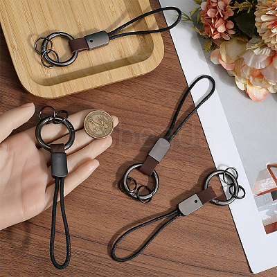 Leather Keychain KEYC-WH20004-05A-1