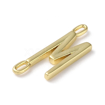 Rack Plating Brass Connector Charms KK-P245-07G-M-1