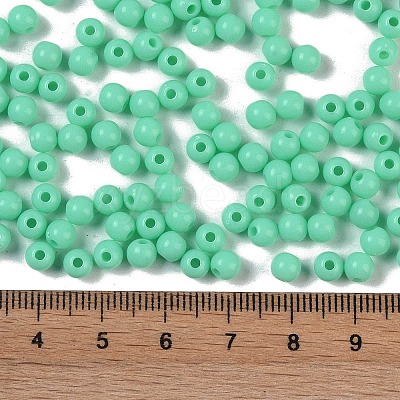 Opaque Acrylic Beads SACR-A007-01C-23-1