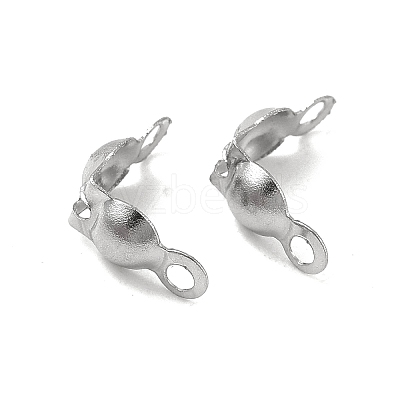 Non-Tarnish 304 Stainless Steel Bead Tips STAS-P319-33P-01-1