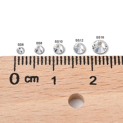 Preciosa® Crystal Hotfix Flatback Stones Y-PRC-HSS16-50020-1