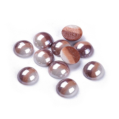 Opaque Glass Cabochons LS-GGLA-S038-12I-8mm-1