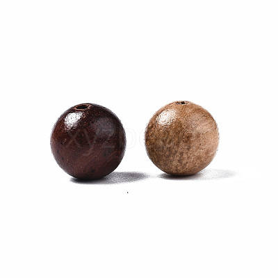 Natural Wood Beads WOOD-S666-8mm-01-1