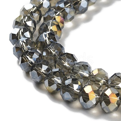 Electroplate Glass Beads Strands EGLA-A034-T2mm-B19-1