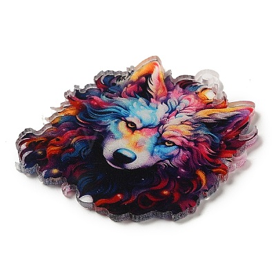 Acrylic Pendants OACR-O007-01A-1