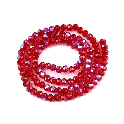 Electroplate Glass Beads Strands LS-EGLA-A044-T3mm-L01-1