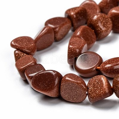 Synthetic Goldstone Beads Strands G-G018-14B-1