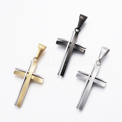 304 Stainless Steel Pendants STAS-H360-06-1