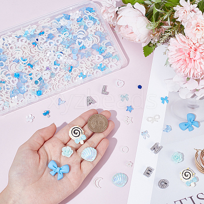 DIY Phone Case Decor Kits Including Zinc Alloy Slide Charms DIY-SC0033-04-1
