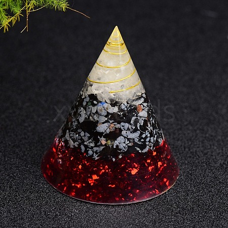 Orgonite Pyramid Resin Energy Generators PW-WG62A26-01-1