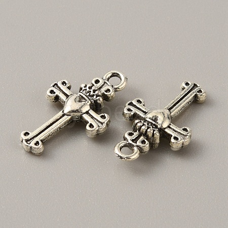 Tibetan Style Alloy Pendants FIND-CJC0007-42A-1