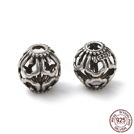 925 Sterling Silver Beads STER-M113-26AS-1