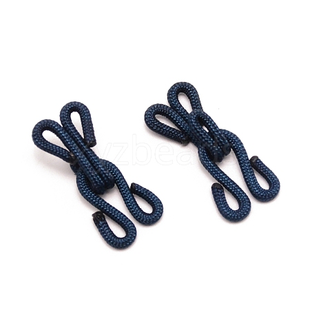 Cloth and Iron Hook and S-Hook Clasps IFIN-WH0063-05B-03-1