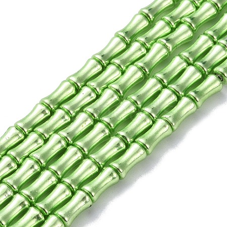 Electroplate Glass Beads Strands EGLA-Q128-13F-1