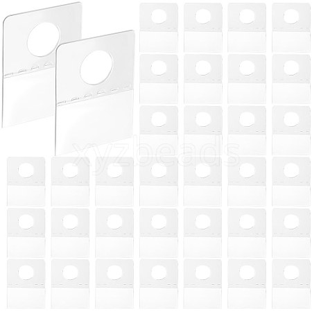 PET Back Adhesive Slot Hole Hang Tabs DIY-WH0502-29C-1