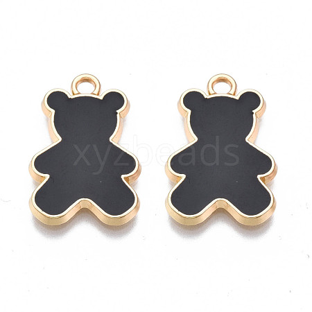 Alloy Enamel Pendants PALLOY-N170-018A-NR-1