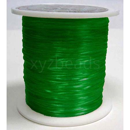 Flat Elastic Crystal String X-EW024-1-1