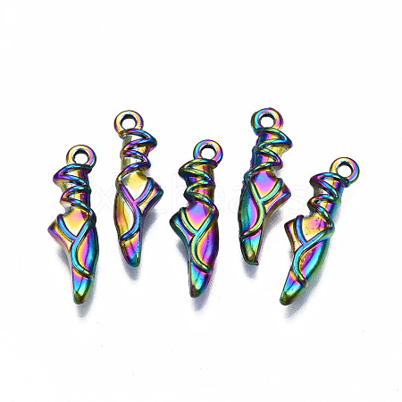 Rainbow Color Alloy Pendants PALLOY-N163-109-NR-1