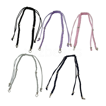 Adjustable Braided Nylon Bracelets AJEW-PH01464-1