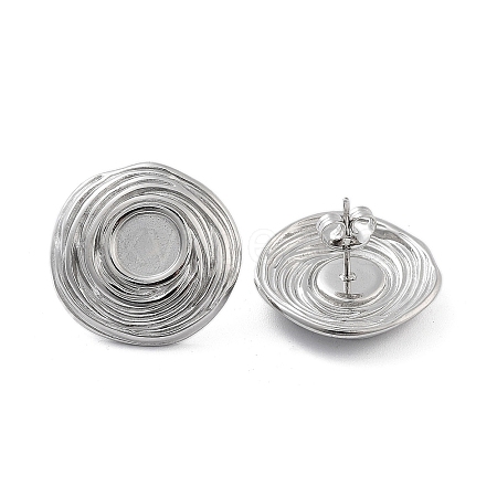 Non-Tarnish 304 Stainless Steel Stud Earrings EJEW-P258-43P-1